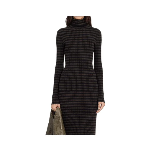 Mm6 Maison Margiela Ribbed Turtleneck Jumper