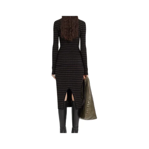 Mm6 Maison Margiela Ribbed Turtleneck Jumper