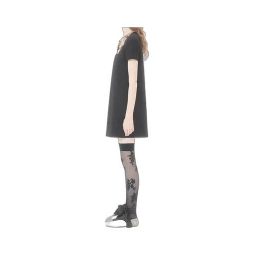 Valentino Embellished Bow Dress