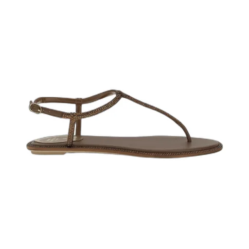 Ren Caovilla Diana Embellished Thong Sandals