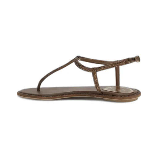 Ren Caovilla Diana Embellished Thong Sandals