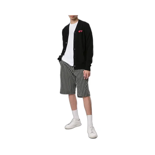 Embroidered Logo Cardigan