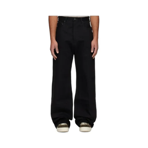 Non-Stretch Wide-Leg Jeans