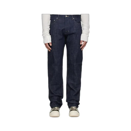 Non-Stretch Straight Leg Jeans