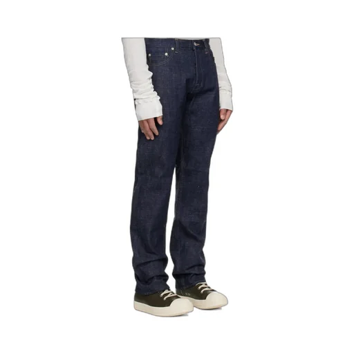 Non-Stretch Straight Leg Jeans
