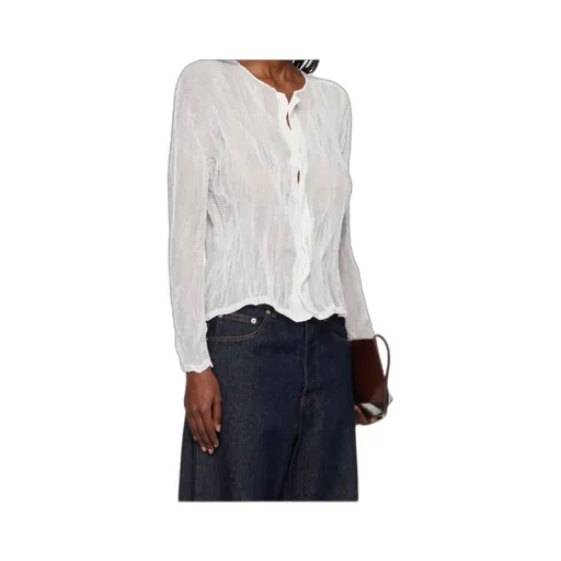Button-Down Long-Sleeved Knitwear