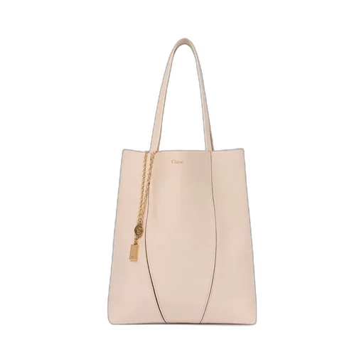 Spin Leather Tote Bag
