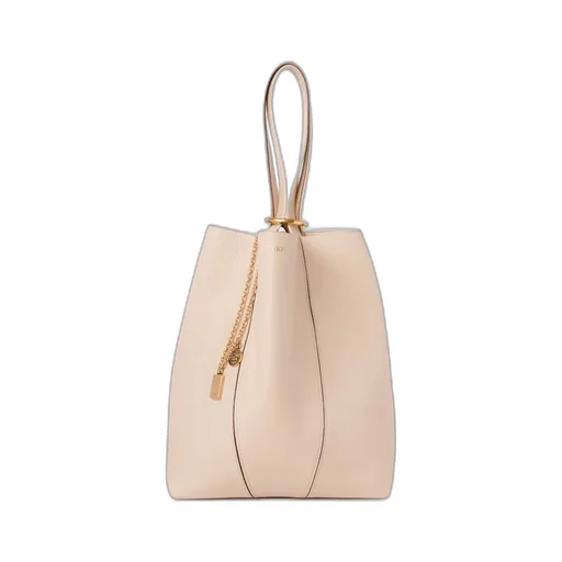 Spin Leather Tote Bag