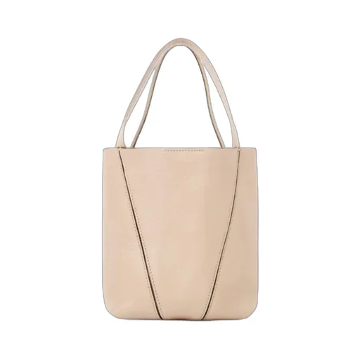 Chloé Spin Logo Printed Small Top Handle Bag