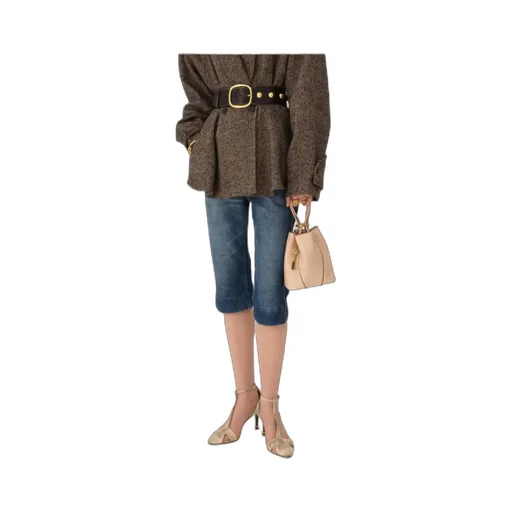 Chloé Spin Logo Printed Small Top Handle Bag