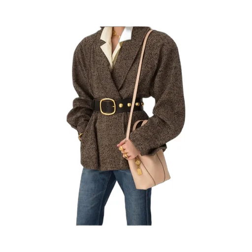 Chloé Spin Logo Printed Small Top Handle Bag