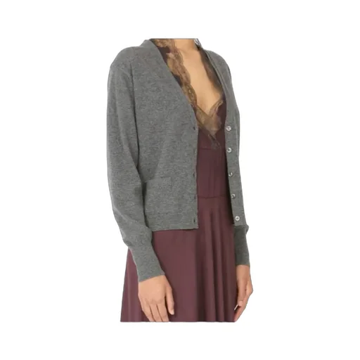 Maison Margiela Long-Sleeved V-Neck Cardigan