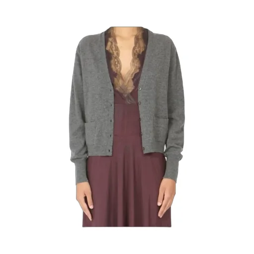 Maison Margiela Long-Sleeved V-Neck Cardigan