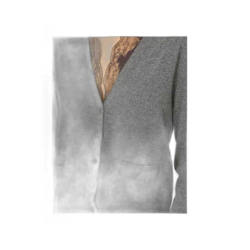Maison Margiela Long-Sleeved V-Neck Cardigan