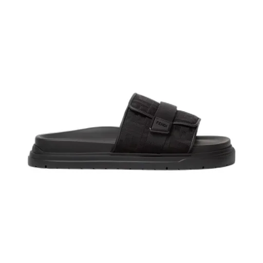 Fendi Chunky Monogrammed Slides