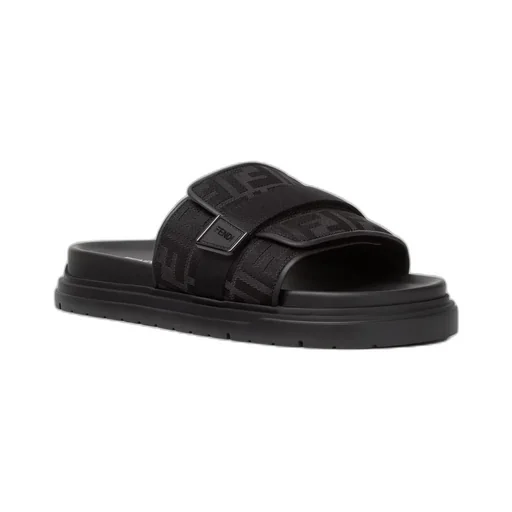 Fendi Chunky Monogrammed Slides
