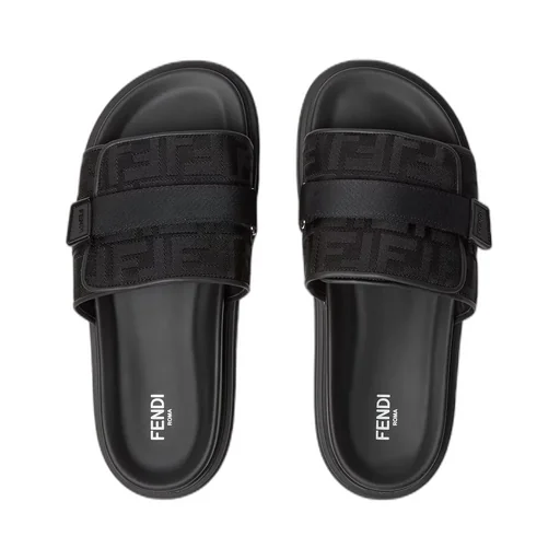 Fendi Chunky Monogrammed Slides
