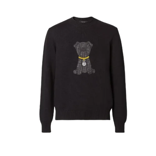 Black Wool Jumper