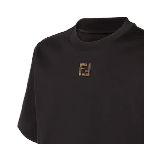 Fendi Ff Motif Crewneck T-Shirt