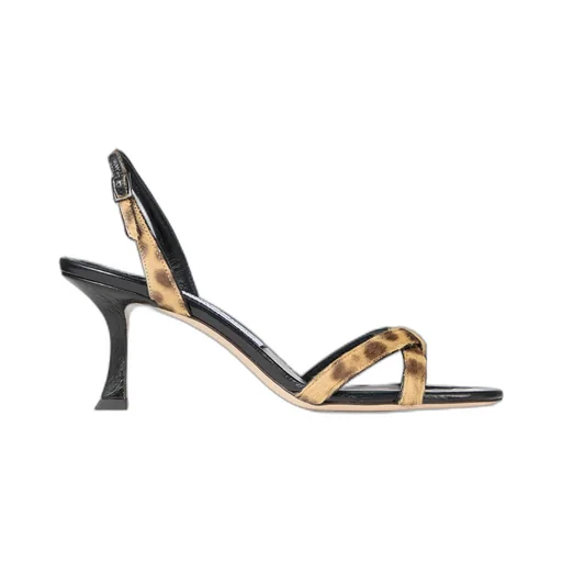 Jimmy Choo Elsy 70 Crossover Slingback Sandals