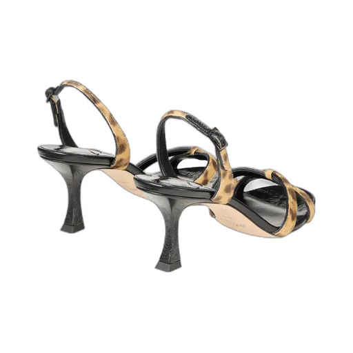 Jimmy Choo Elsy 70 Crossover Slingback Sandals