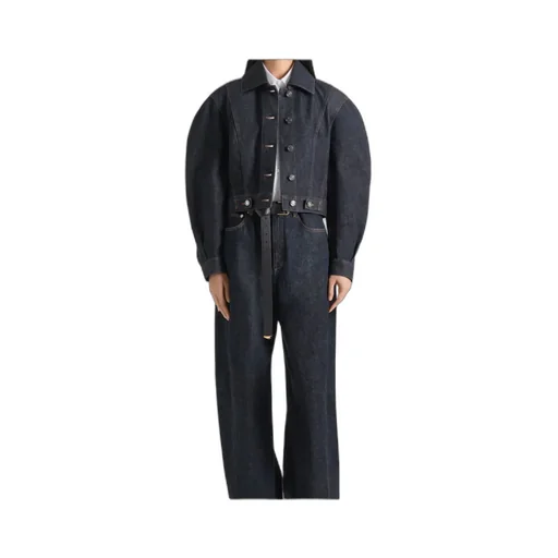 Givenchy	Collared Button-Up Denim Jacket