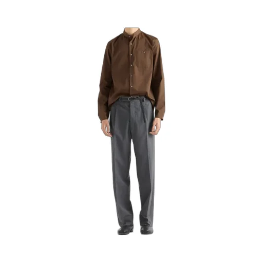 Prada Long-Sleeved Button-Up Shirt