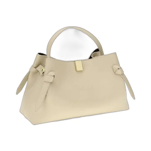 Gyoza Pebble-Leather Tote Bag