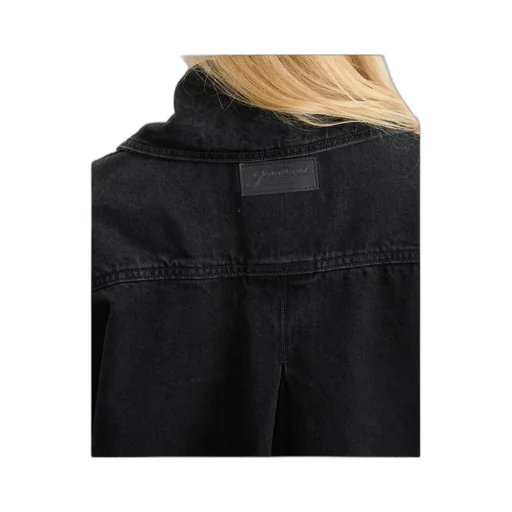 Ganni Long Sleeve Buttoned Denim Jacket