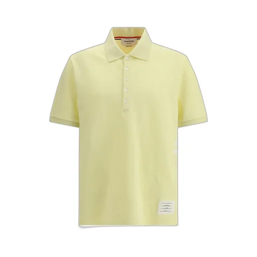 Thom Browne 4-Bar Short-Sleeved Polo Shirt