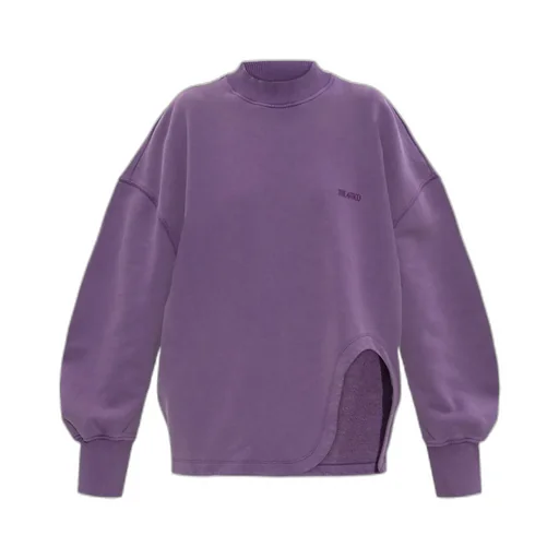 The Attico Logo Embroidered Crewneck Sweatshirt