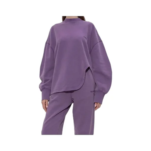 The Attico Logo Embroidered Crewneck Sweatshirt