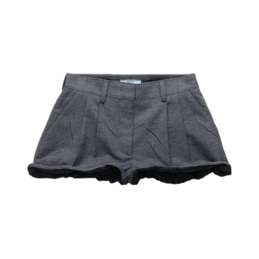Prada Logo-Patch Shorts