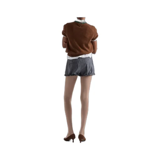 Prada Logo-Patch Shorts
