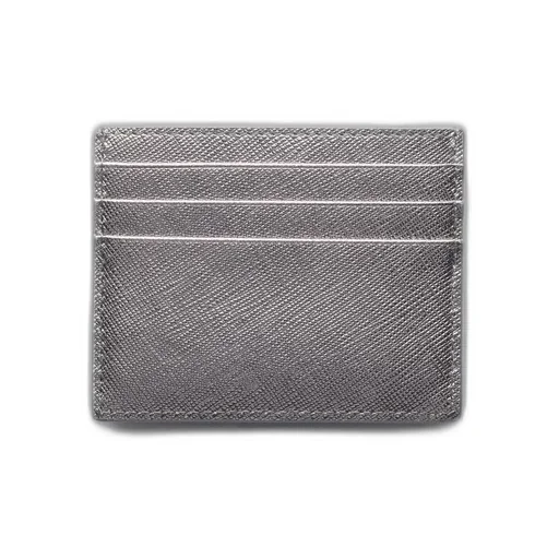 Prada Logo Plaque Card Holder