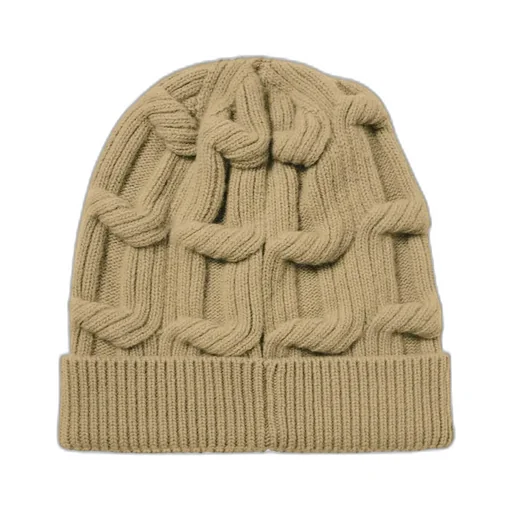 Stella Mccartney Falabella Cable-Knit Beanie