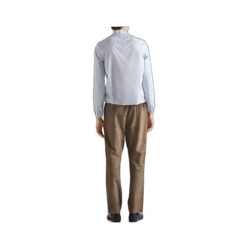 Prada Long-Sleeved Button-Up Shirt