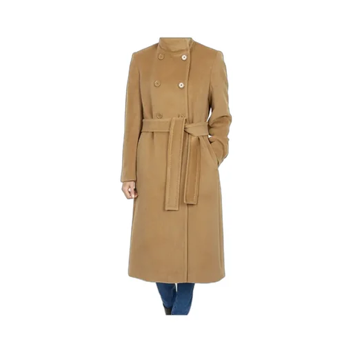 Max Mara Studio Arezzo Double-Breasted Belted Coat