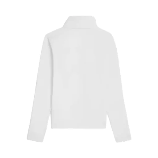 High Neck Top In Athletic Cotton Jersey