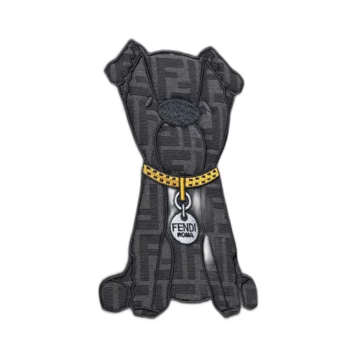 Fendi Ff Dog Jacquard Crewneck Sweatshirt