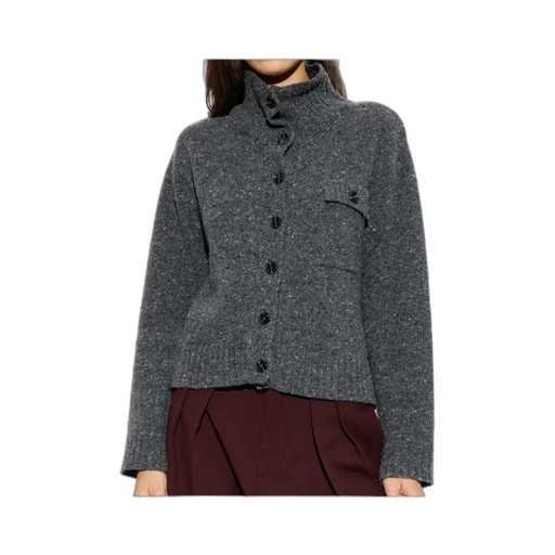 Salois Button-Fastening Cardigan
