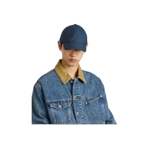 Jw Anderson Logo Embroidered Curved Peak Cap