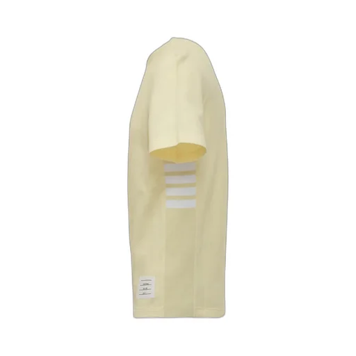 4-Bar Stripe Cotton T-Shirt