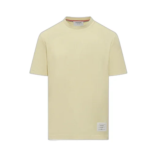 4-Bar Stripe Cotton T-Shirt