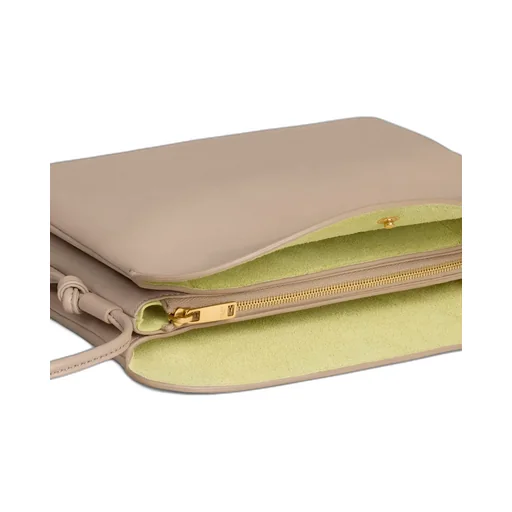 Trio Flap In Smooth Lambskin