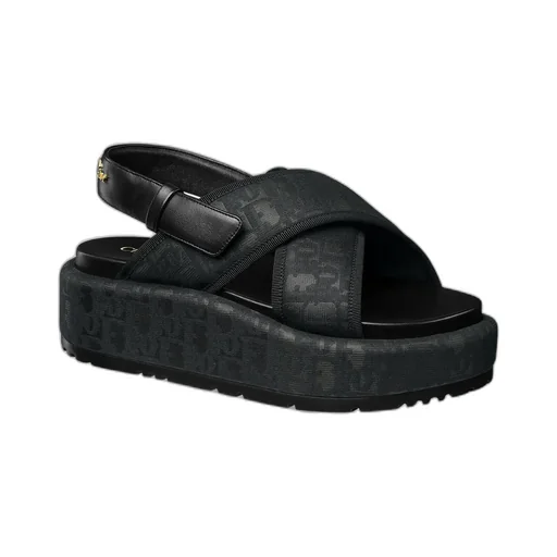 Open-Toed Platform Sandals
