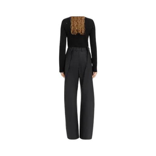 Mm6 Maison Margiela Wide Leg Trousers