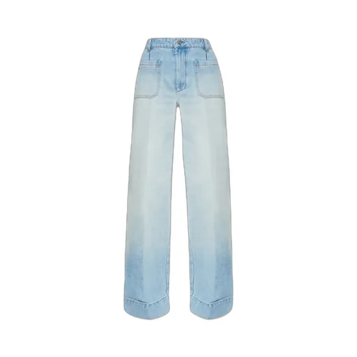 Patch-Pocket Jeans