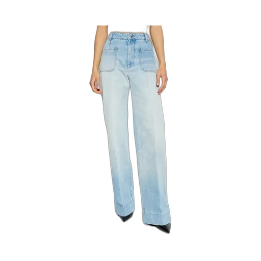 Patch-Pocket Jeans