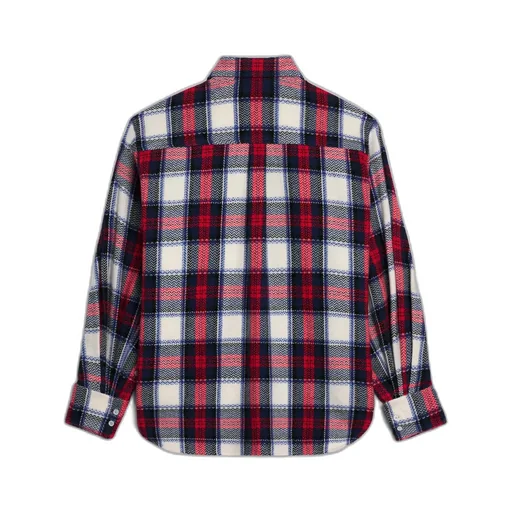 Shirt In Checked Cashmere